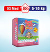 Bona Papa Magic Diapers - M-3 (Midi) 5-10kg Mega Pack 88 Pcs