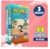 Nana Smarty Diapers – M-3 (Midi) Economy Pack 44 Pcs