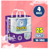 Nana Baby Pants - L-4 (Maxi) 25 Pcs