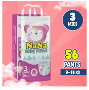 Nana Baby Pants - M-3 (Midi) 56 Pcs