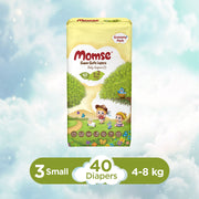 Momse Diapers - S-2 (Mini) 4-8kg Economy Pack 40 Pcs