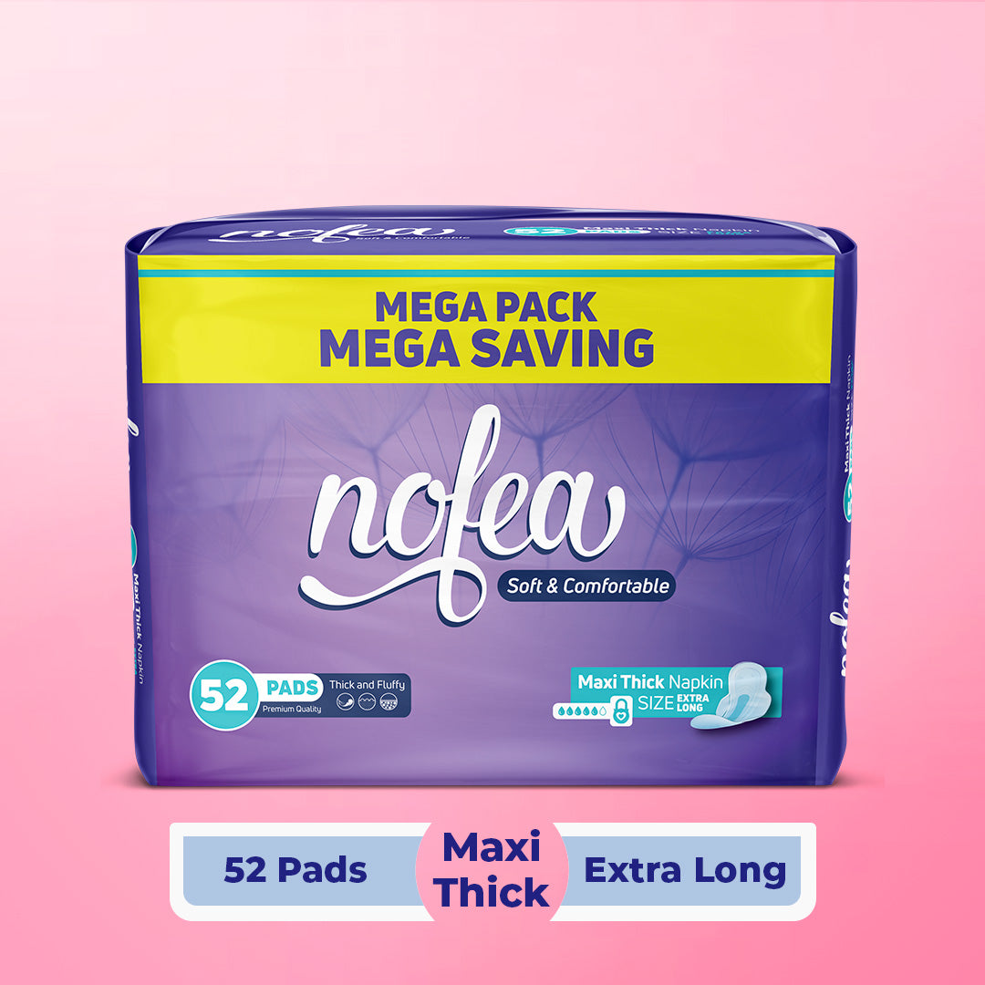 Nofea Maxi Thick Extra Long - 52 Pads