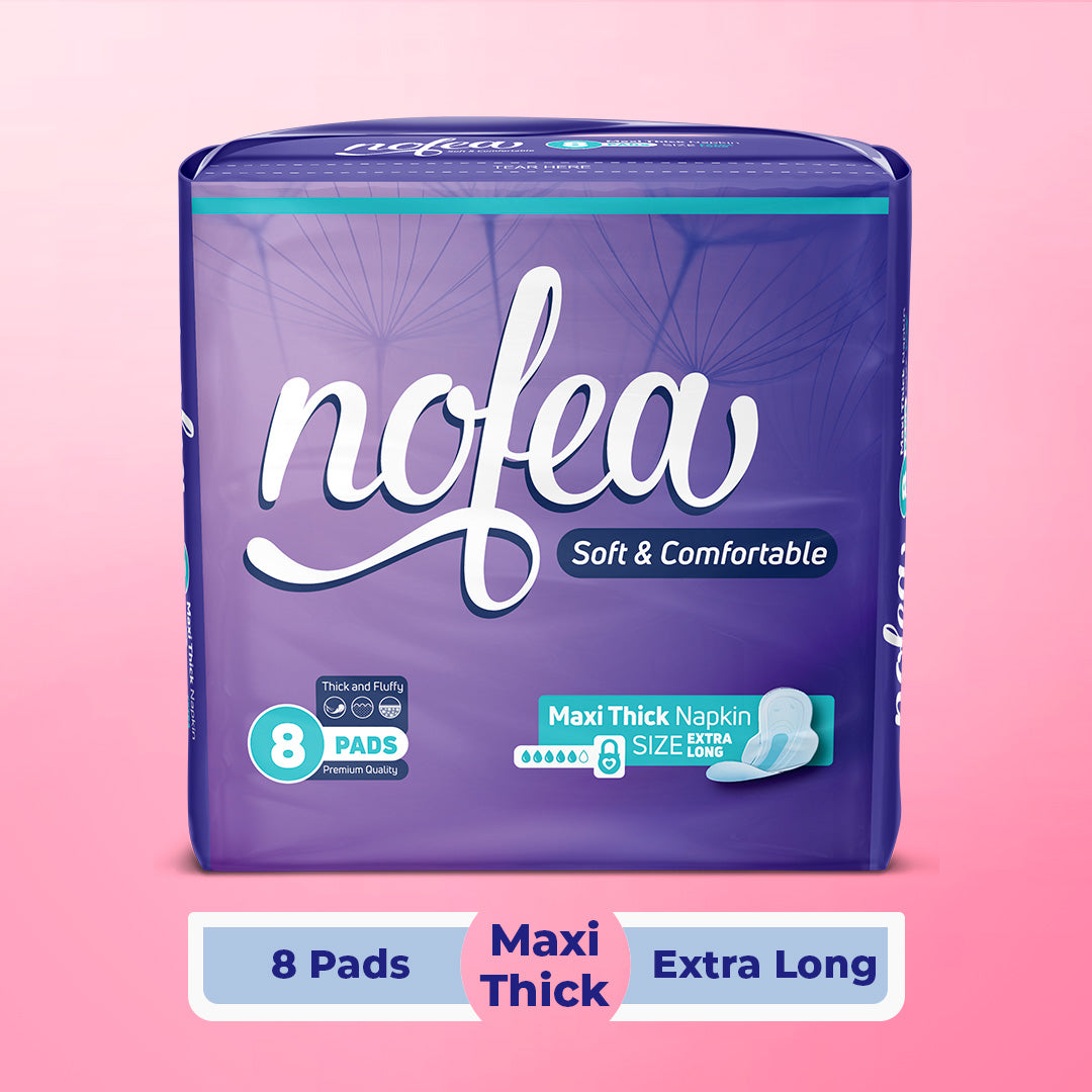 Nofea Maxi Thick Extra Long - 8 Pads