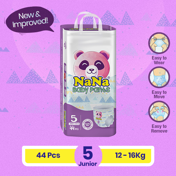 Nana Baby Pants - XL-5 (Junior) 44 Pcs