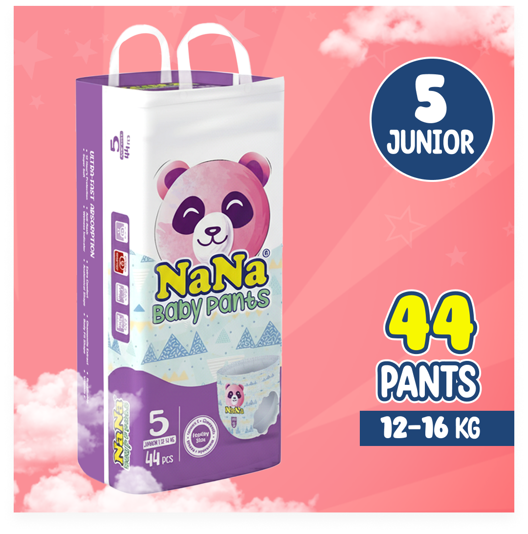 Nana Baby Pants - XL-5 (Junior) 44 Pcs
