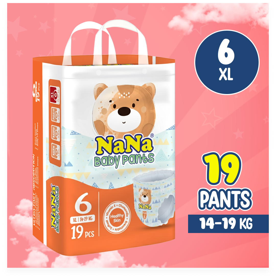 Nana Baby Pants - XXL-6 19 Pcs